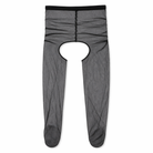 Black Open Crotch Stockings Default Title