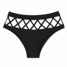 Mesh Nylon Briefs Black