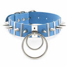 Melancholy Punk Choker light blue