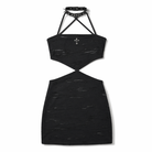 "Cut Out Coordinated Outfit" Black