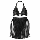 Graceland' Faux Leather Set: Black & Beautiful Default Title