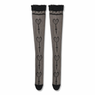 Black Lace Gothic Lolita Socks Default