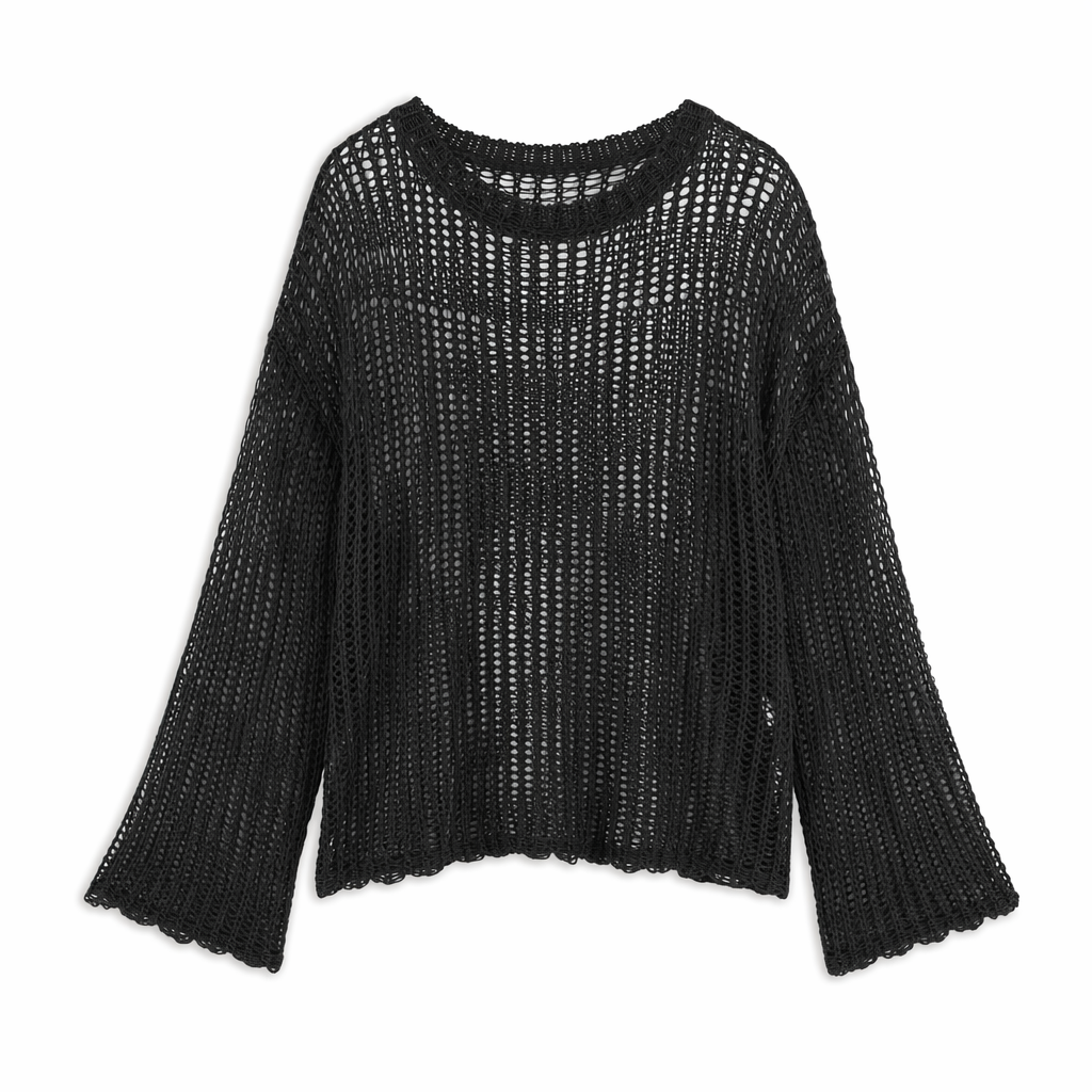 "Supersonic Loose Knit Sweater" Default Title