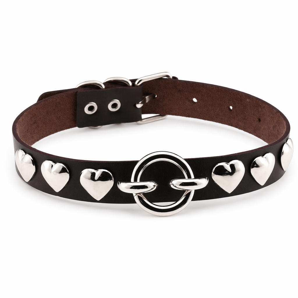 Colorful Heart Choker Coffee