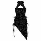 Serpent' Black Alt Goth Cheongsam Dress Default Title