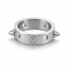 Steel spike ring 10