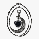 Black Moon Heart Necklace Default
