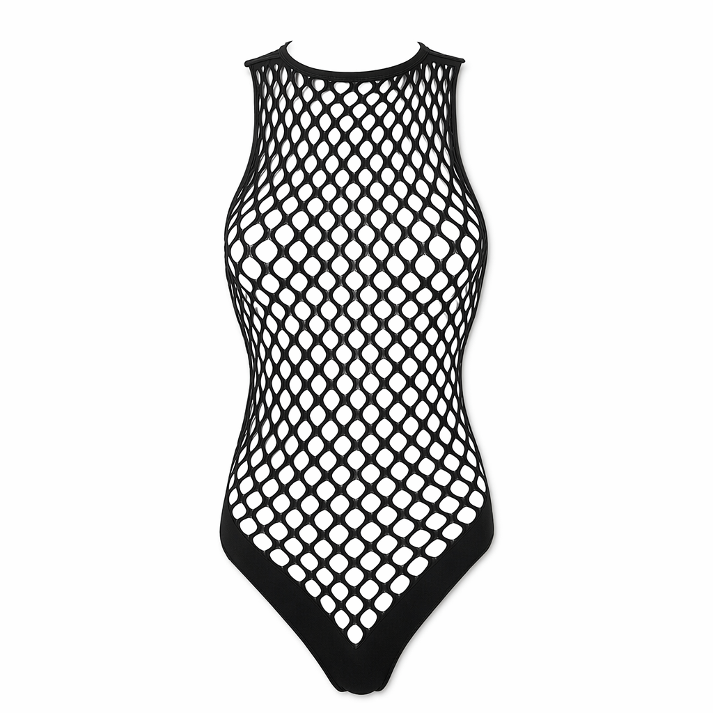 Fatal Attraction' Gothic Black Bodysuit Default Title