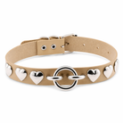Colorful Heart Choker Nude