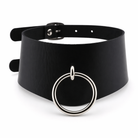 Leather O-Ring Choker Default Title