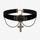 Rose Cross Necklace DD-18