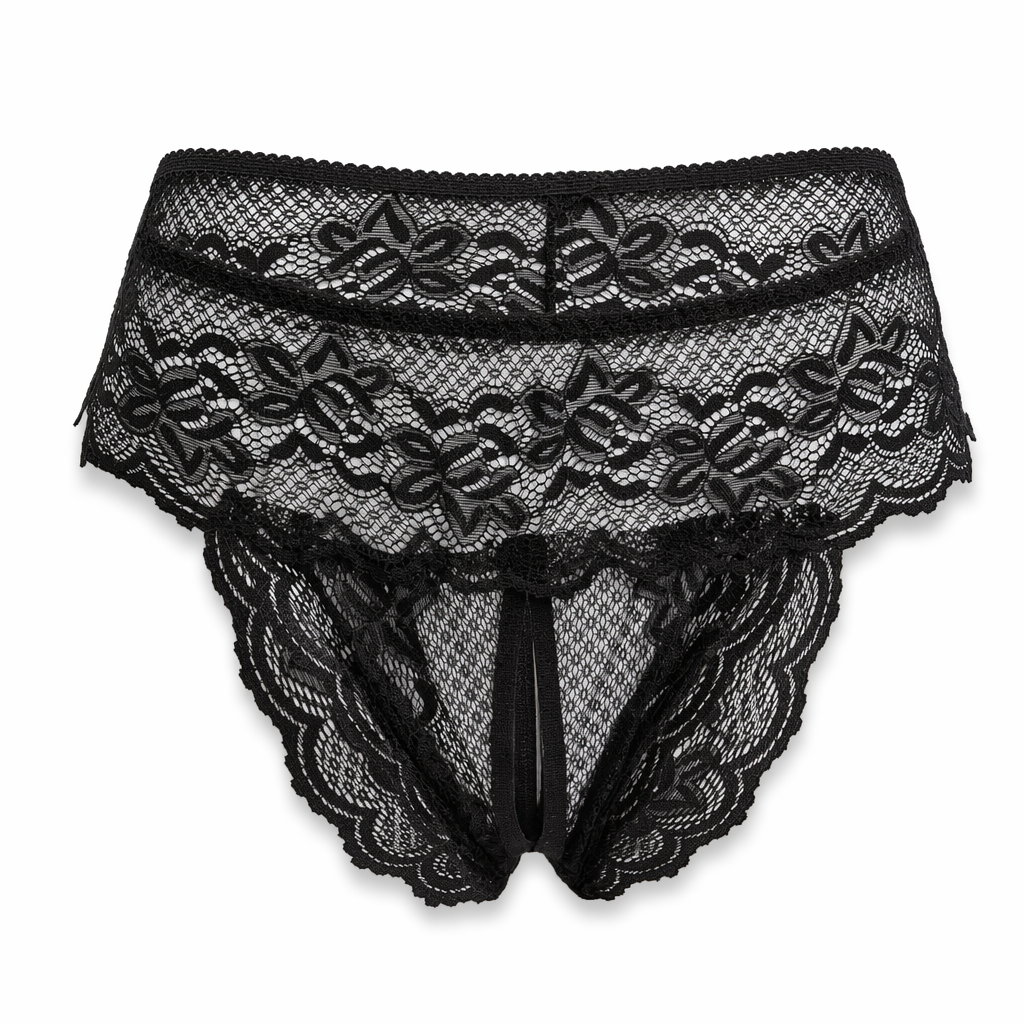 Black Lace Stage Underwear Black