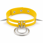 Black Spike Choker (11 Shades) Yellow