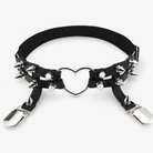 Thrash baby' heart spike garter Default Title