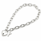 Gothic Heart Lock Pendant 1