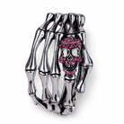 Skull Bone Bracelet pink