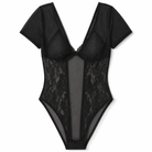 Black Gothic Survival Bodysuit S