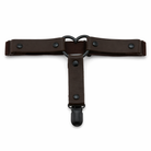 Gothic Leather Leg Garter coffee