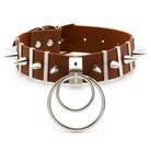 Melancholy Punk Choker brown