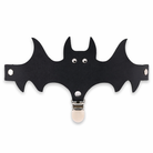 Black Goth Suspender Garter Black single 8