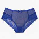 Colorful Lace Underwear Blue Plus Panties