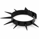 Spike Choker Necklace - Black Default