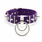 Melancholy Punk Choker purple