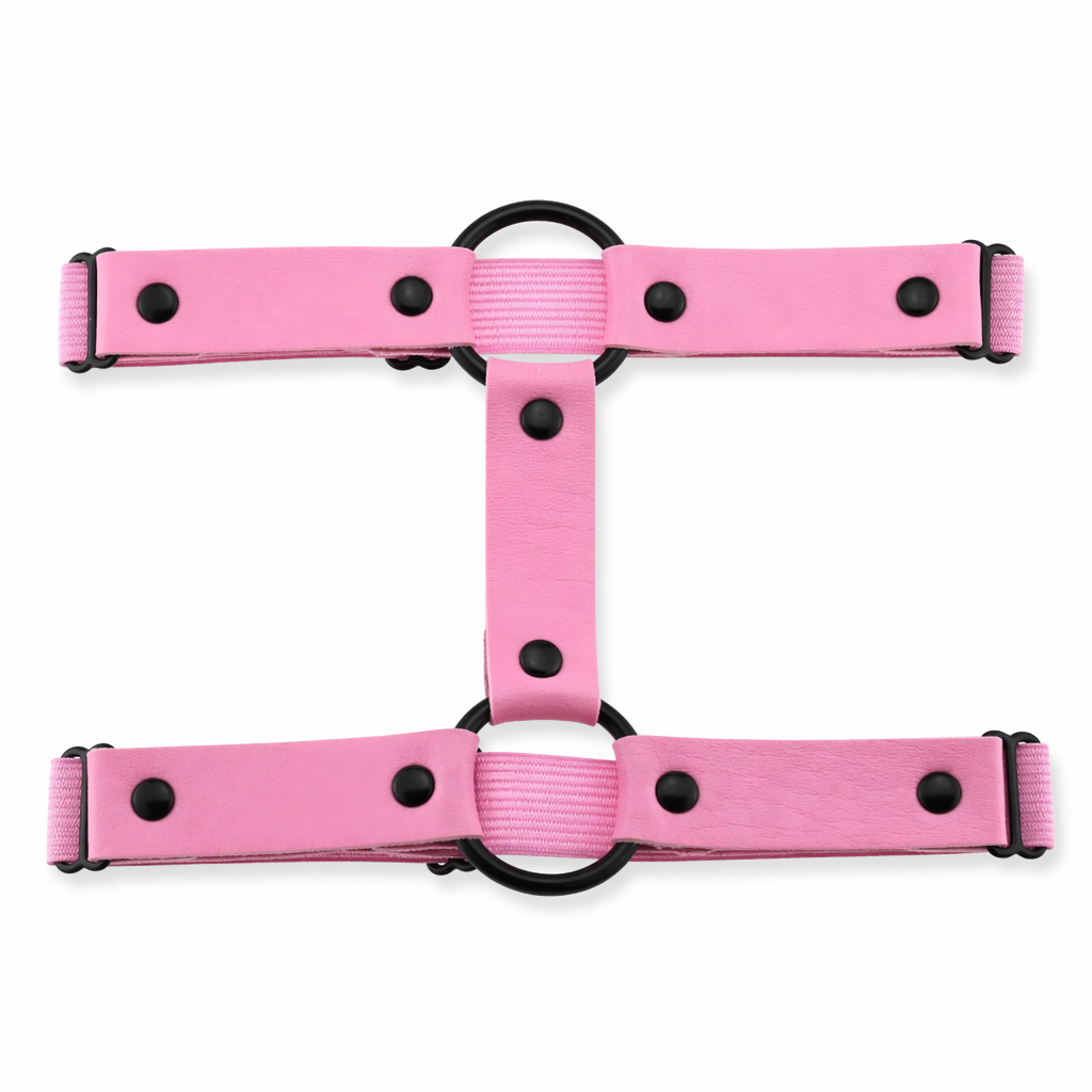 Black 'O' ring garter (1)
"O-Ring Black Garter (1)" Pink