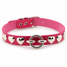 Colorful Heart Choker Rose