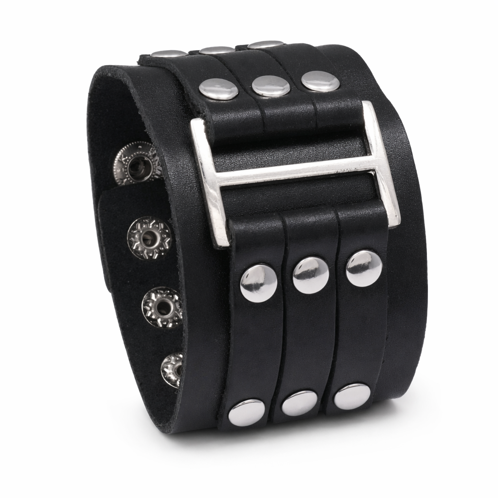 Studded Goth Bracelet Default Title