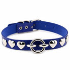 Colorful Heart Choker Blue