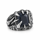 Red/Blue/Black Gothic Stone Ring 12