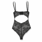 Black Cutout Bodysuit Default