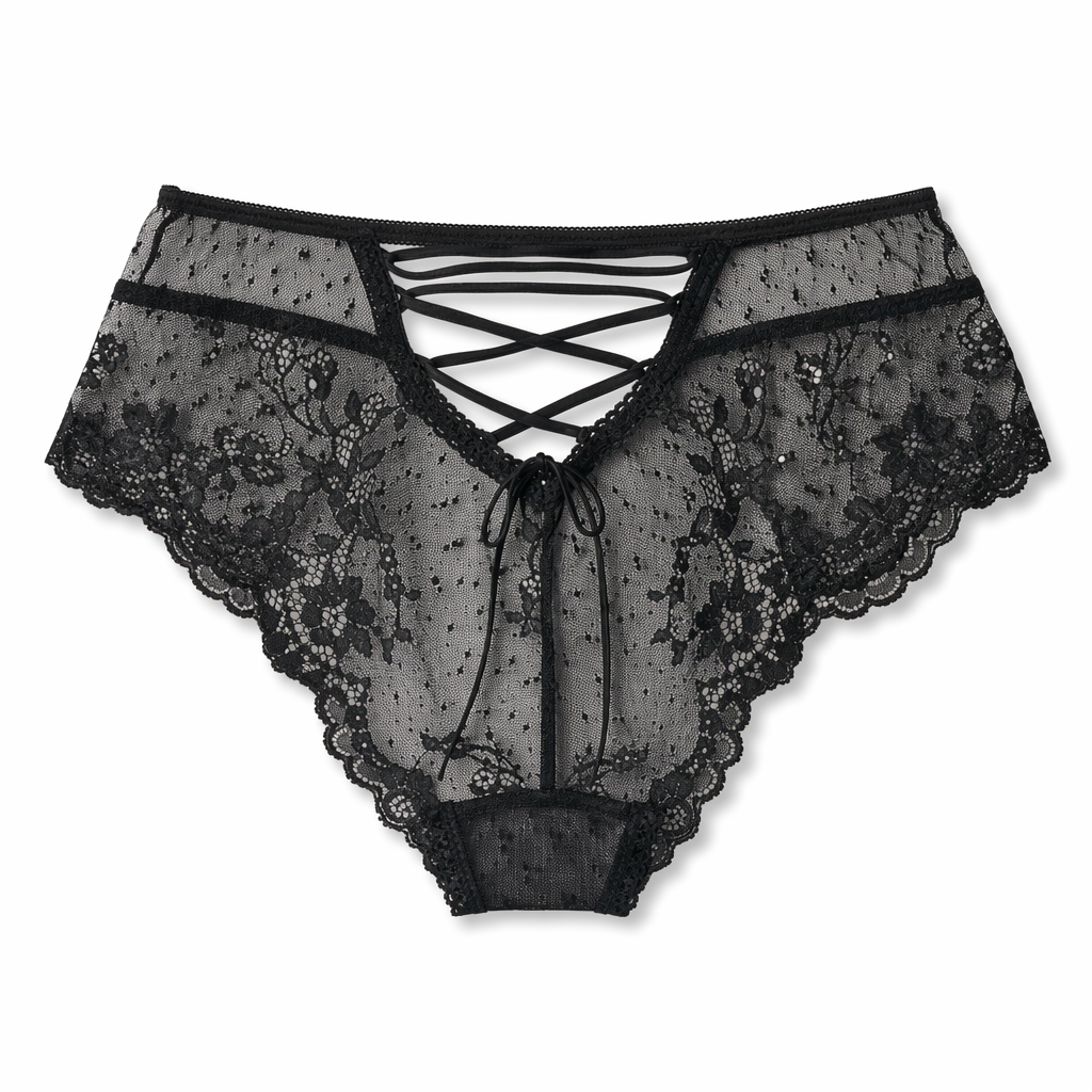 Colorful Lace Underwear Black Lace Panties