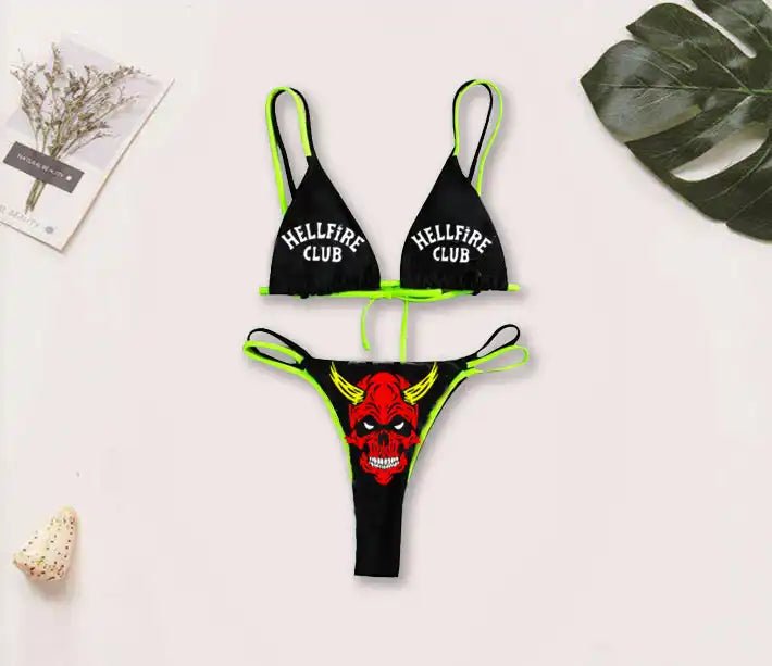 Gothic Punk Bikini in Sexy Style - The Cursed Closet