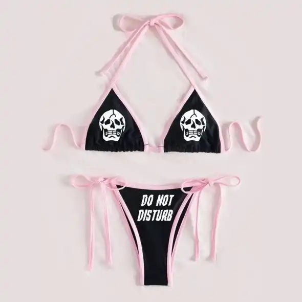 Gothic Punk Bikini in Sexy Style - The Cursed Closet