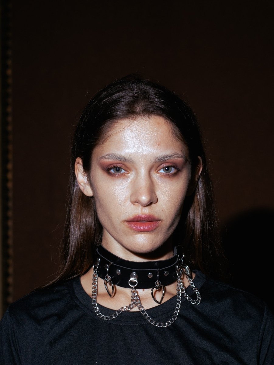 Noir Heart Necklace - The Cursed Closet