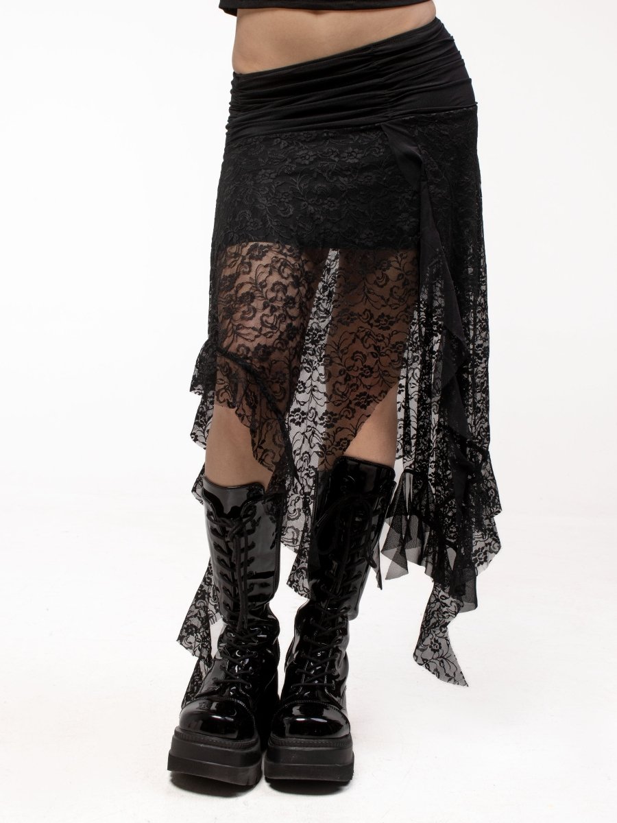 Midnight Widow Skirt - The Cursed Closet