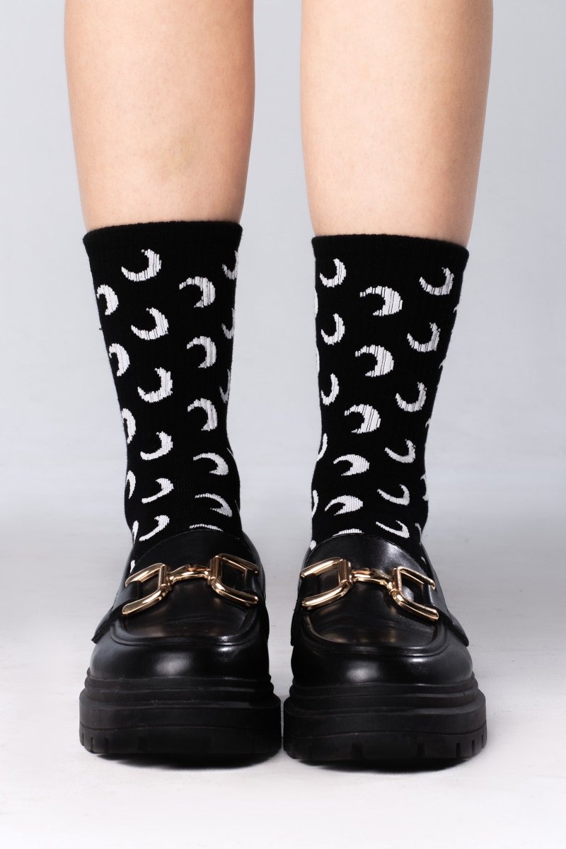 Eclipse Black Socks - The Cursed Closet