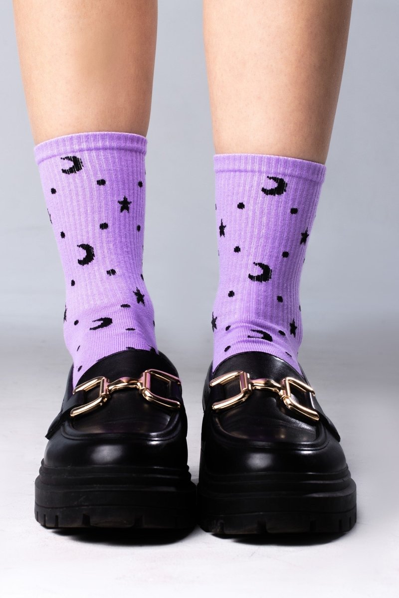 Violet Purple Socks - The Cursed Closet