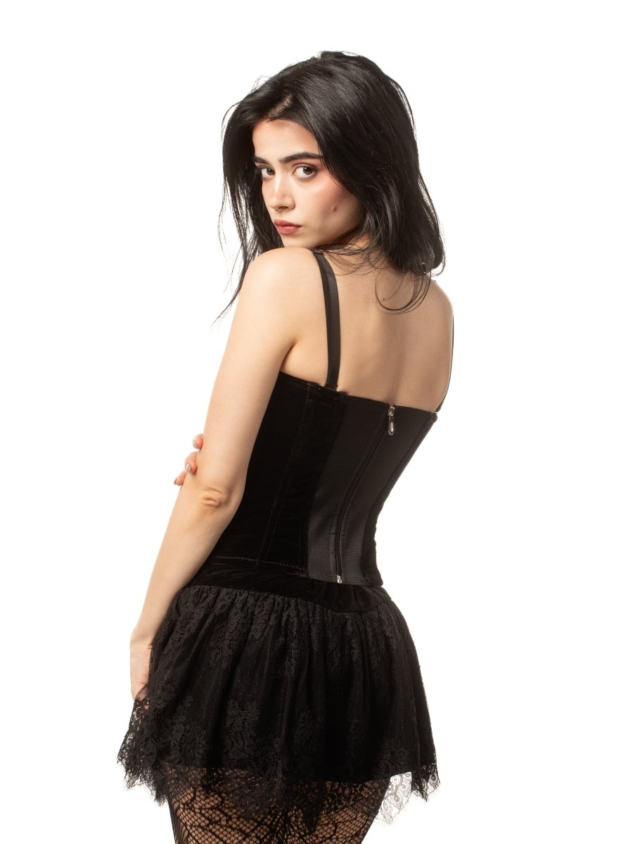 Velvet Vow Corset - The Cursed Closet