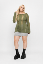 Alt Knit Sweater Green