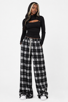 Grunge Loose Pants in Black' Black