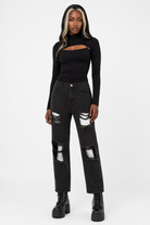 Black Grunge Pants - Deliverance' Black