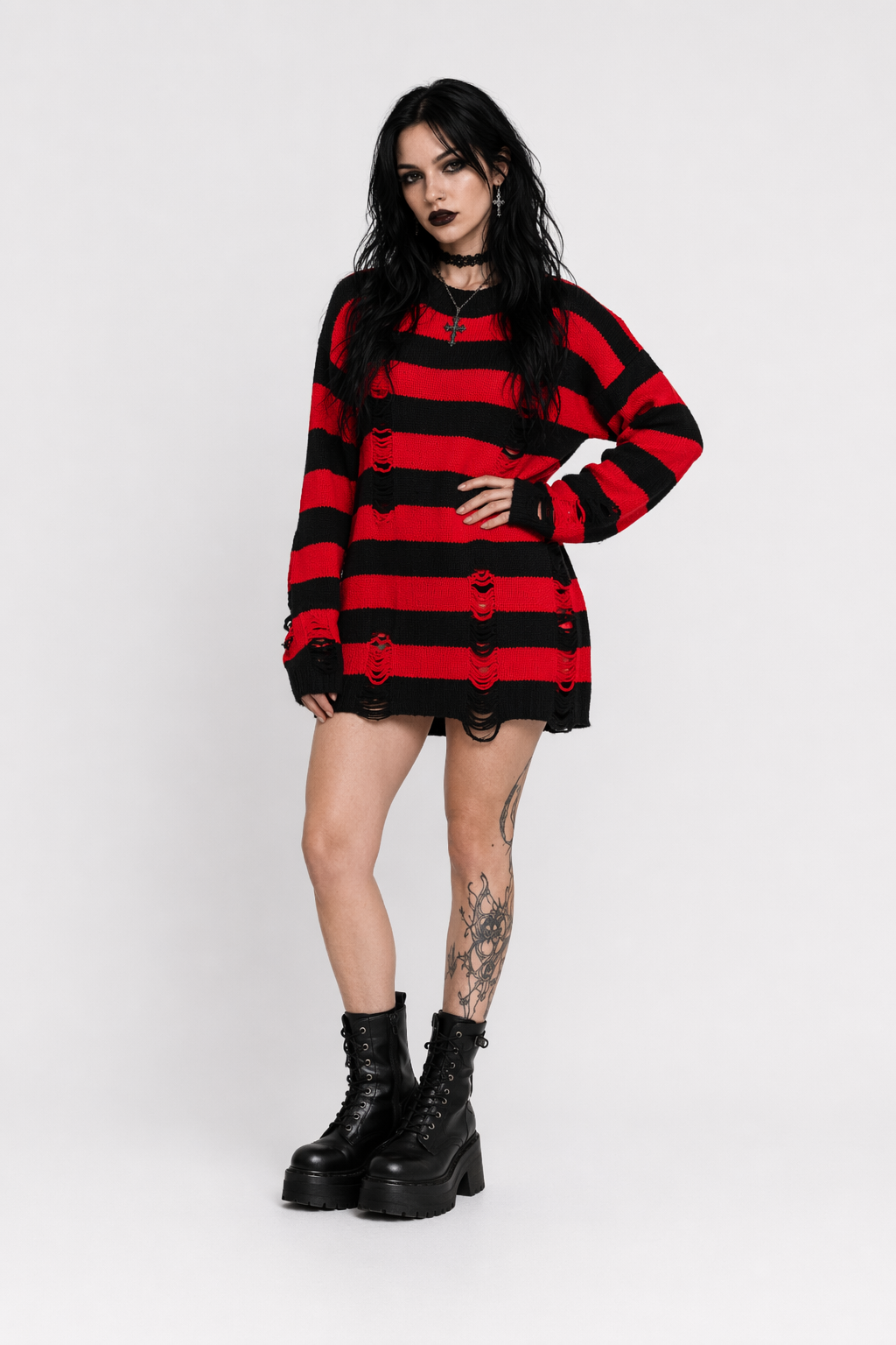 Fearful Flame Sweater L