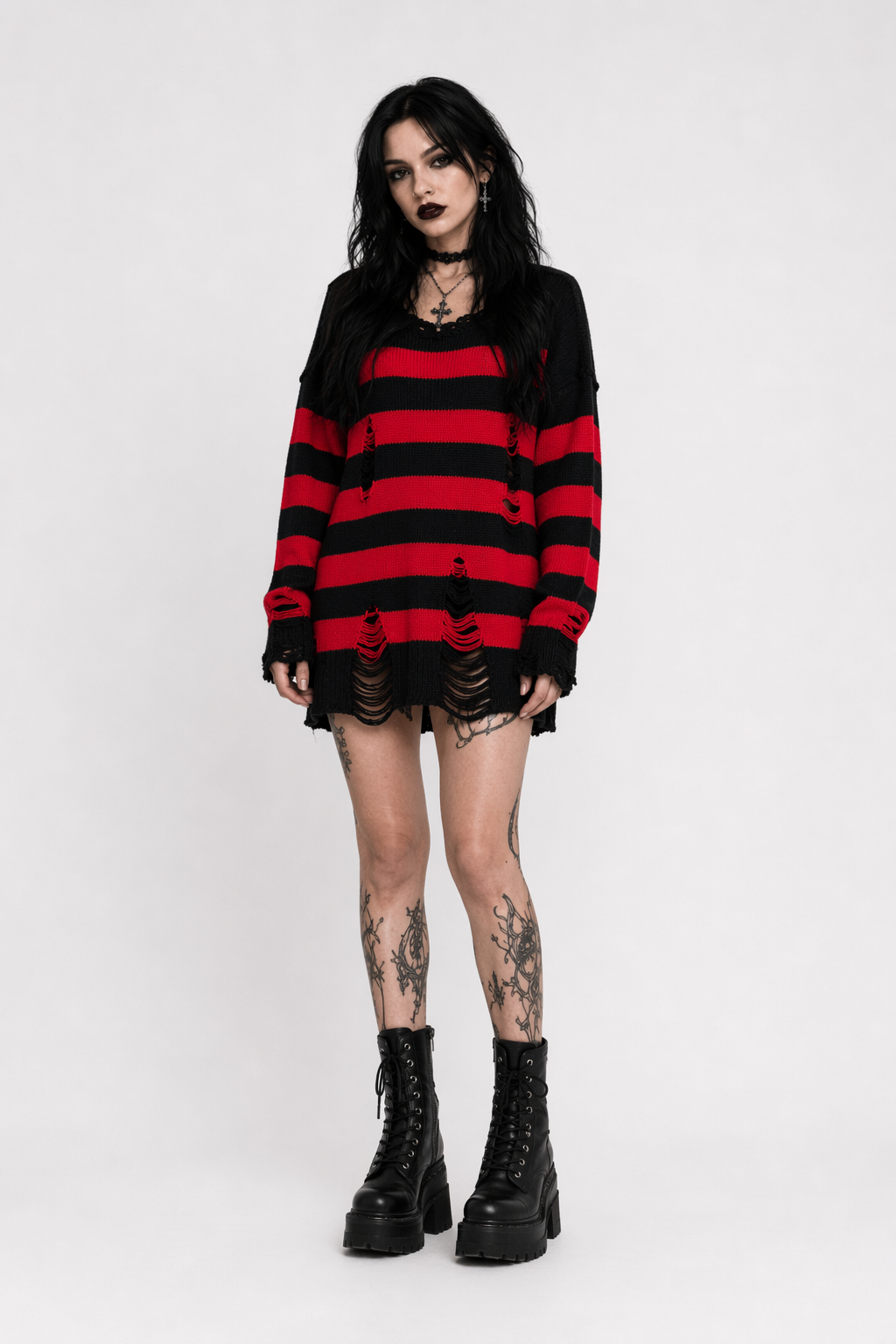 Fearful Flame Sweater S