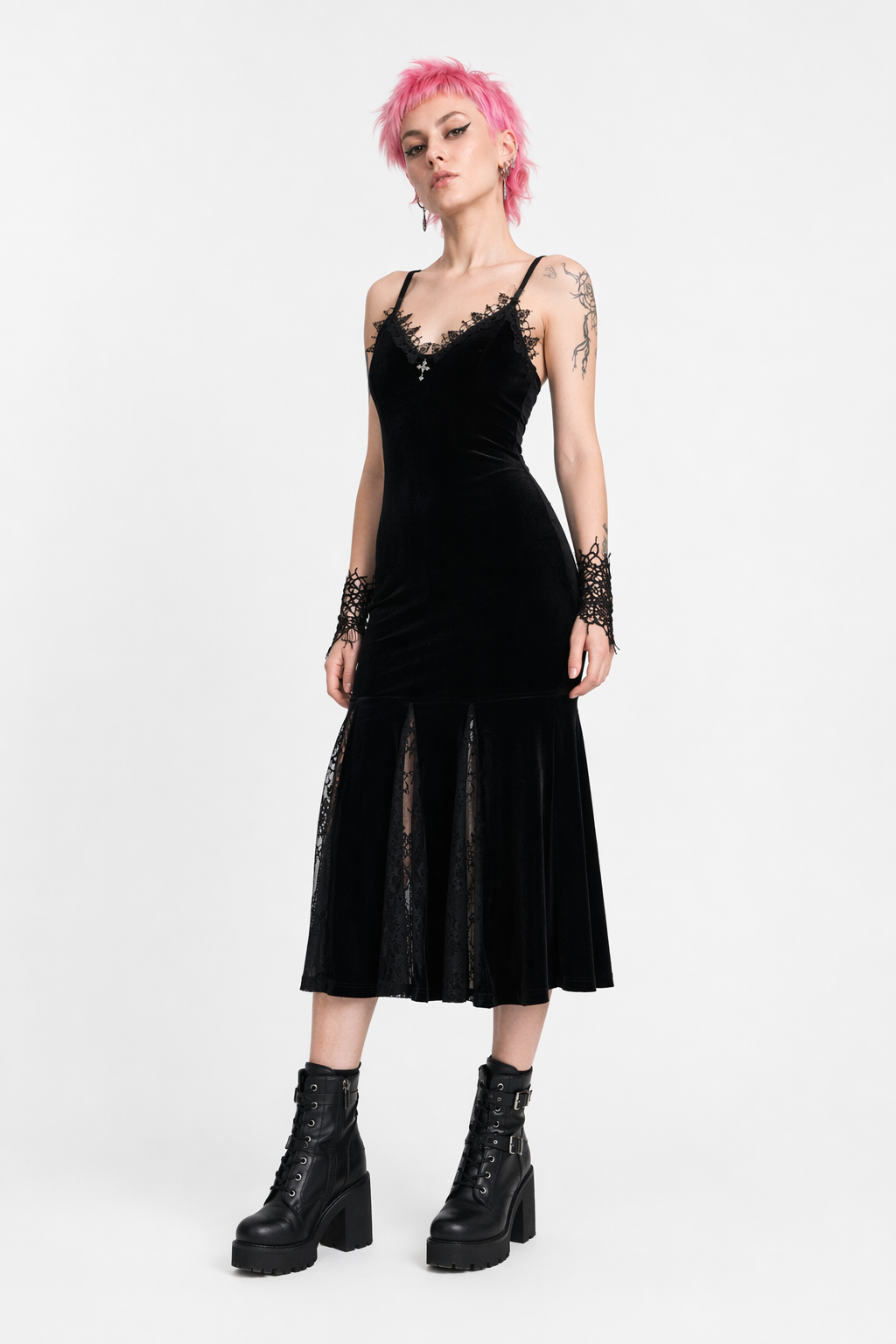 Gothic Tight Dress Color 0