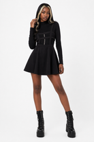 Black strap skirt: Loved Ones Default Title