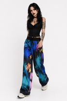 "Multi Color Oversized Pants: Slow Down!" Picture Color