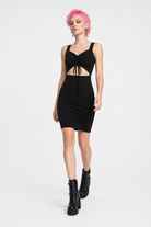 Forever Stars' Black Bodycon Dress Default